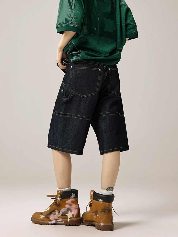 Remedy Loose Straight Casual Six Point Jeans