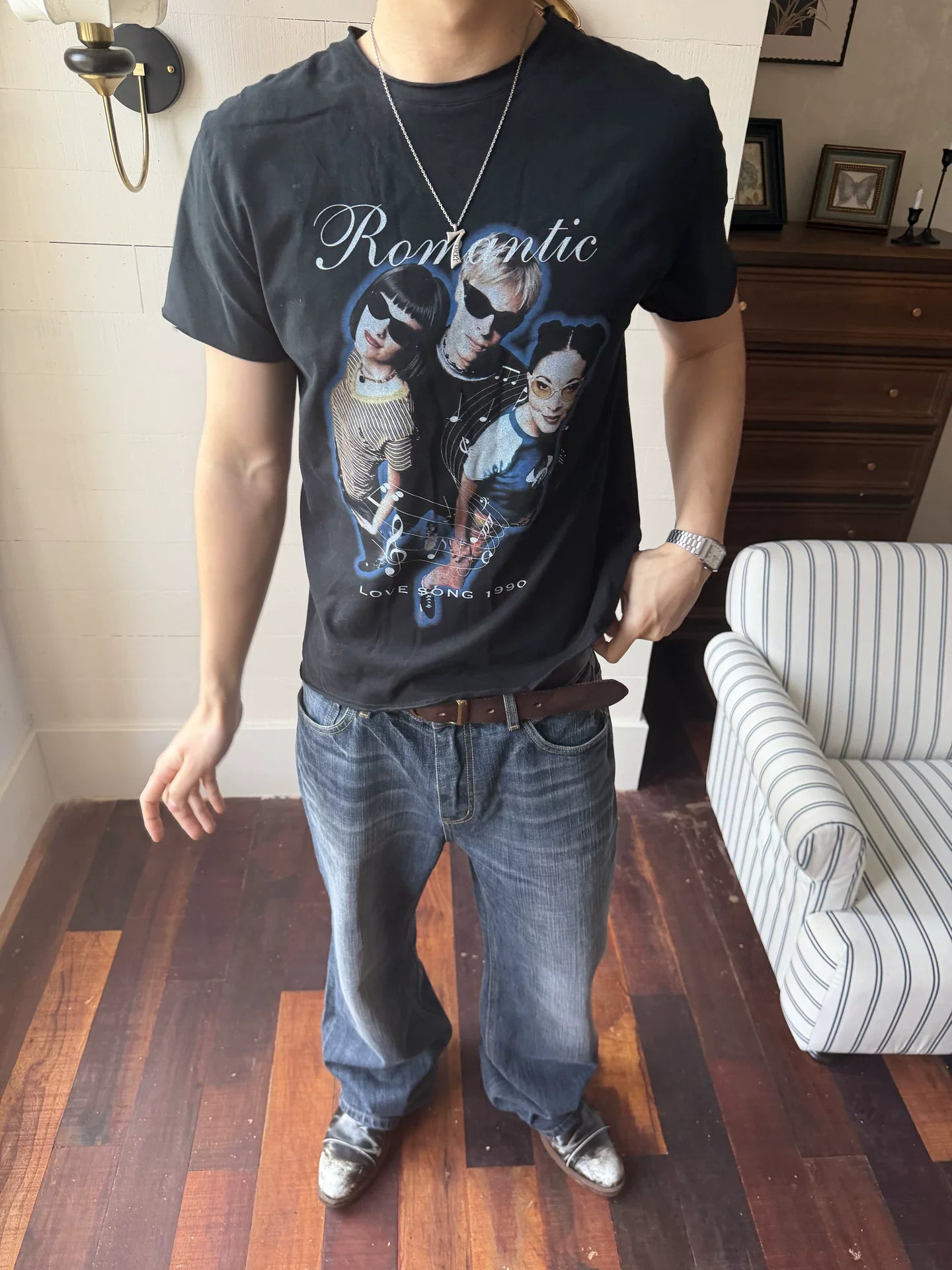 TREClub Retro Portrait Print Short Tee