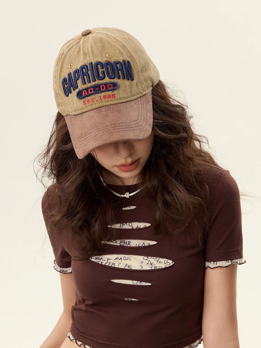 YORSOY Retro Casual Denim Baseball Cap