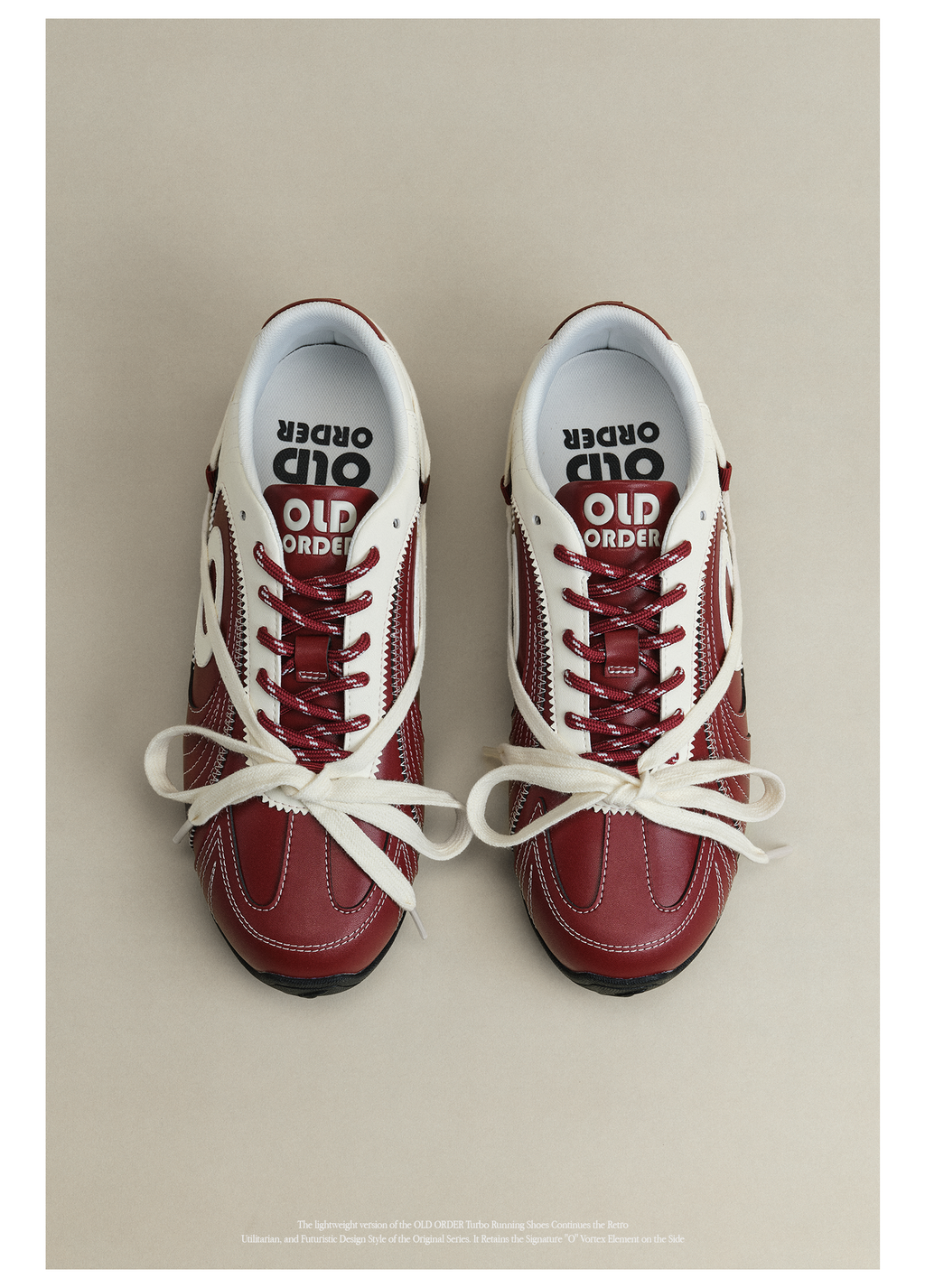 OLDORDER Contrasting Color Breathable Thin-soled Casual Shoes