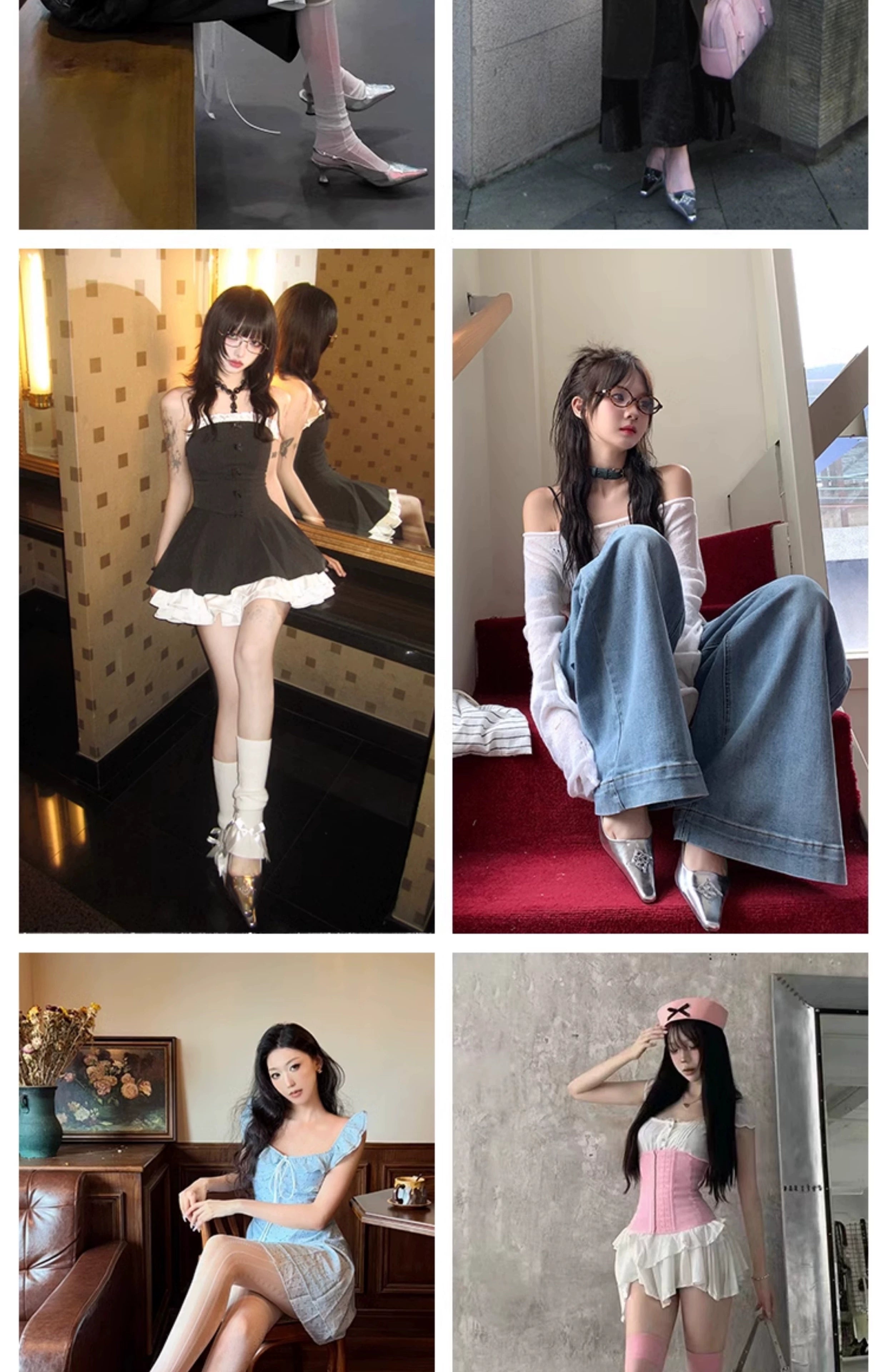 Mooreyu Stiletto French Light Mouth Shoes