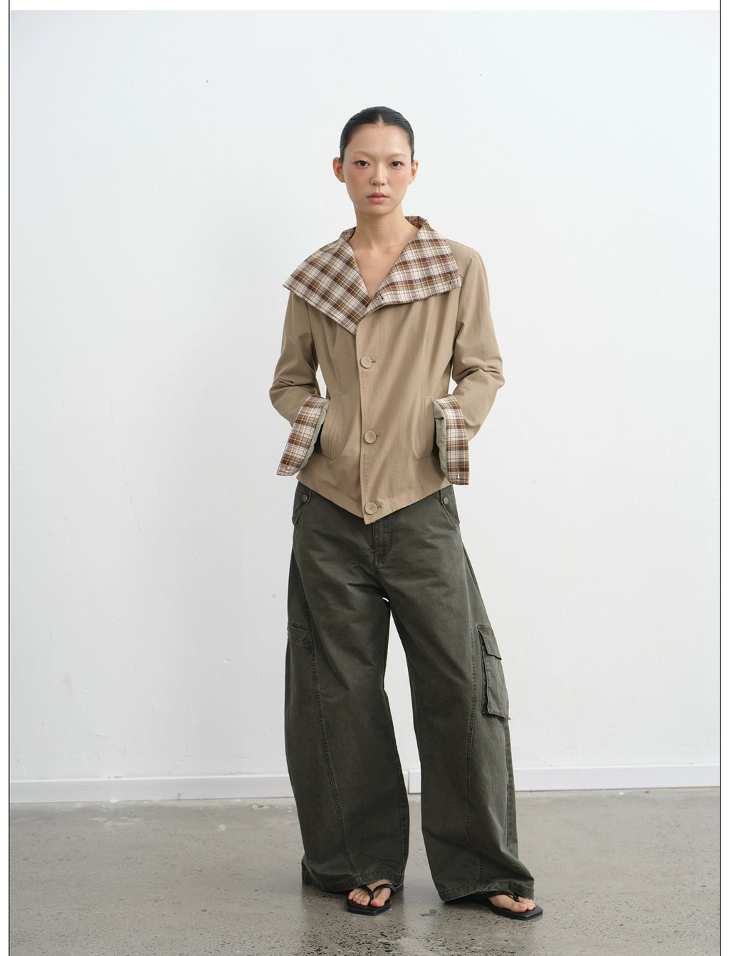 LINY LIBERTY Vintage Loose Trench Coat