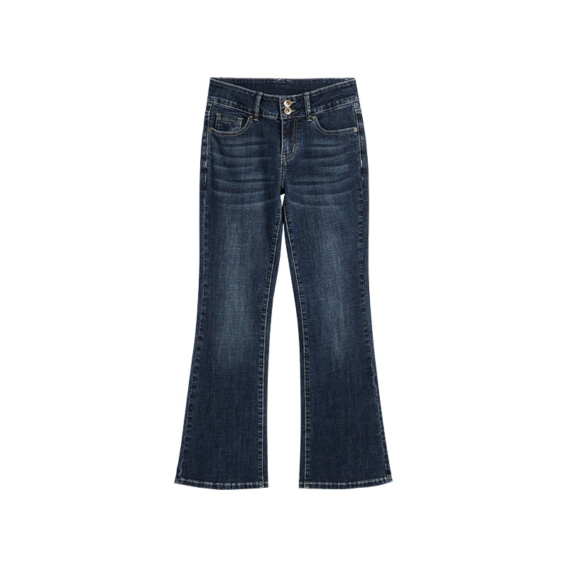 Audwyn Slim-Fit Straight Low-rise Pull Jeans