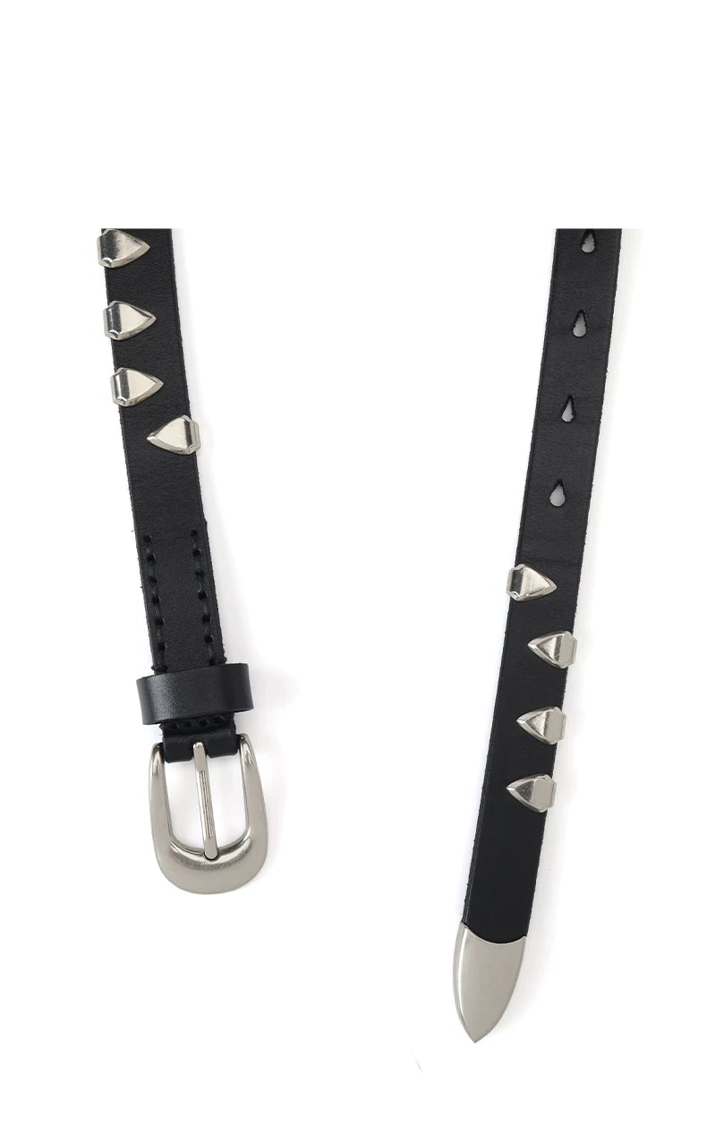 Borrowed Project Metal Claw Buckle Rivet Belt