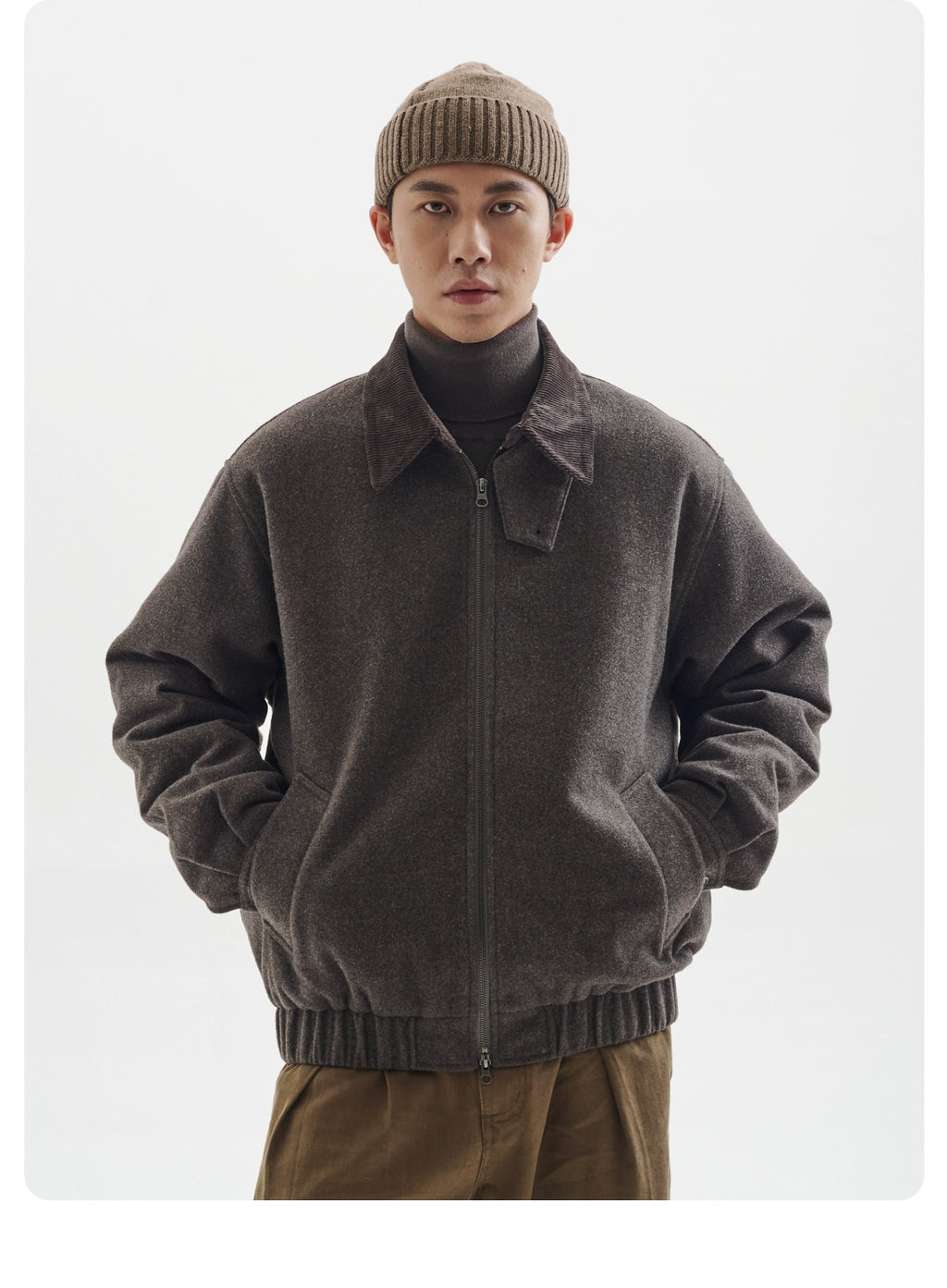 BUTTBILL 600G Japanese Shirley Hunting Cotton Woolen Jacket