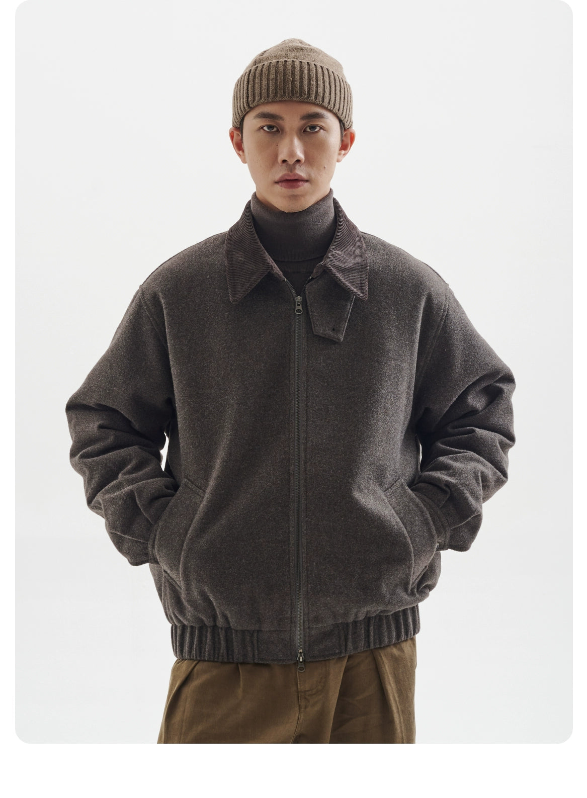 BUTTBILL 600G Japanese Shirley Hunting Cotton Woolen Jacket