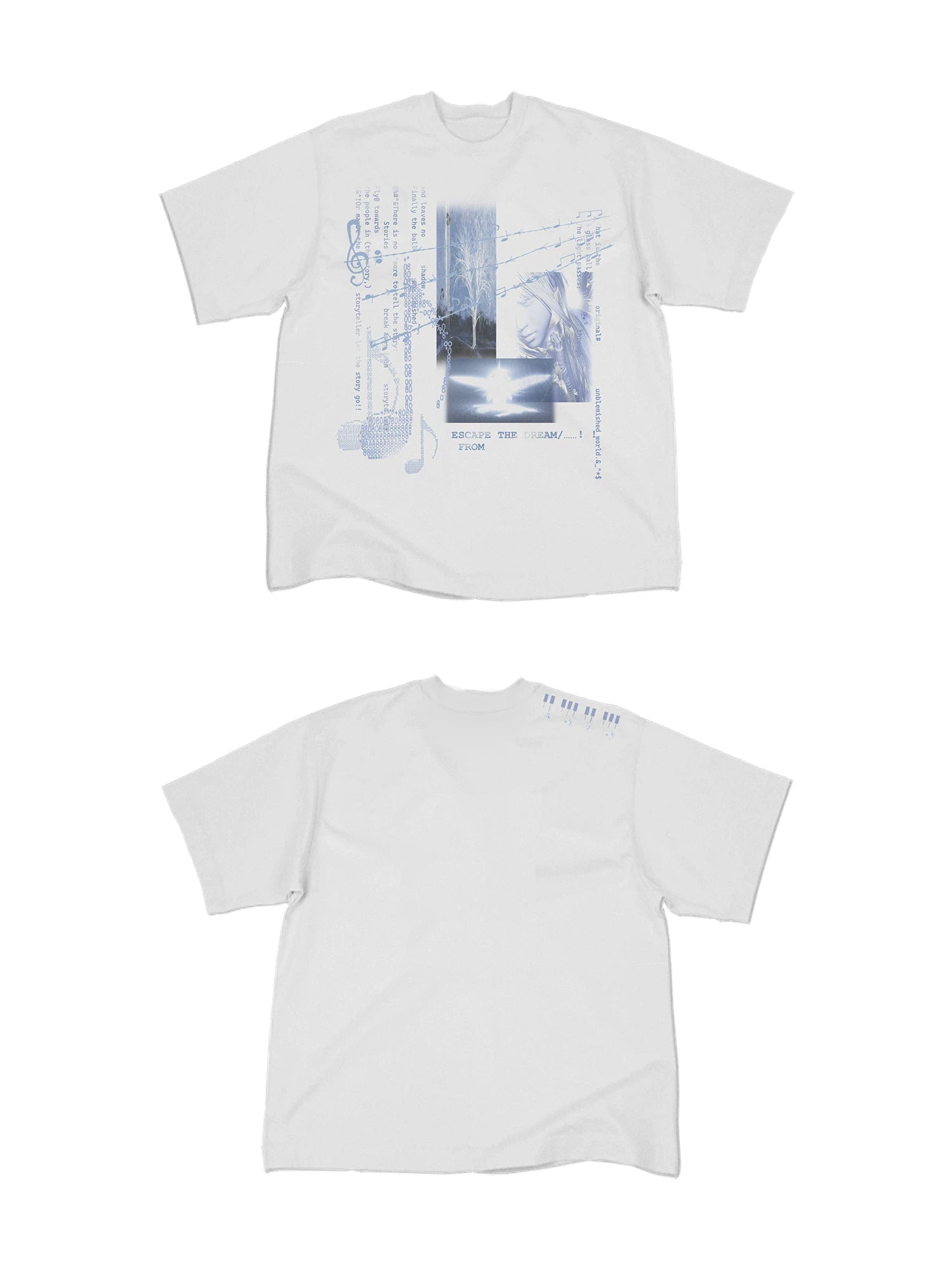 WANNA LAB Front Shoulder Breathable Cool Tee
