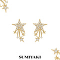 SUMIYAKI Premium Sense Flash Full Diamond Earrings