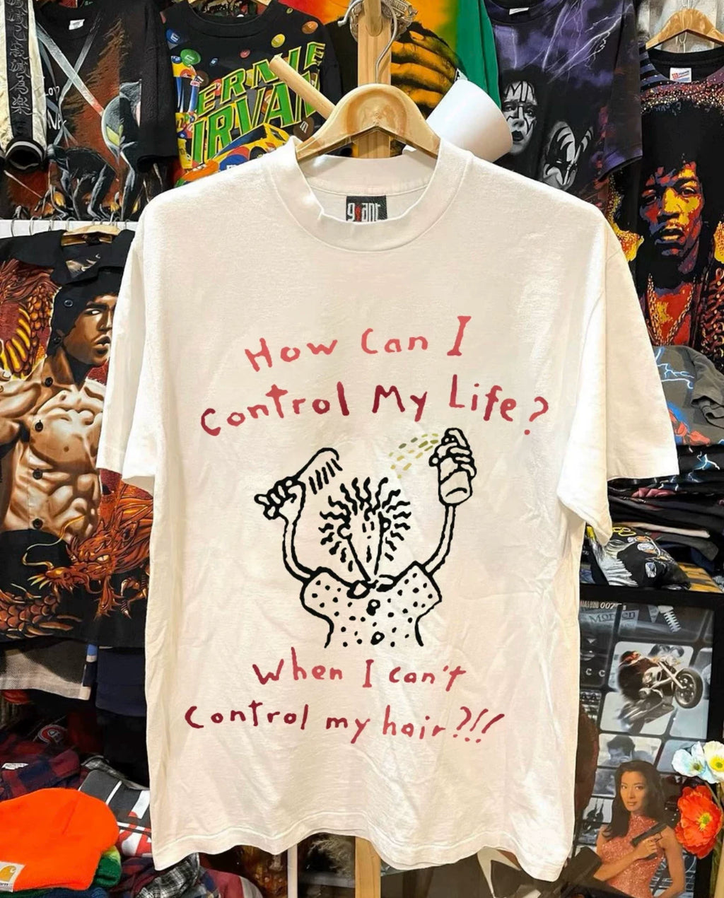UPUPXIA Loose Casual Tee