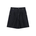 FUNKYFUN Vintage Loose Denim Shorts