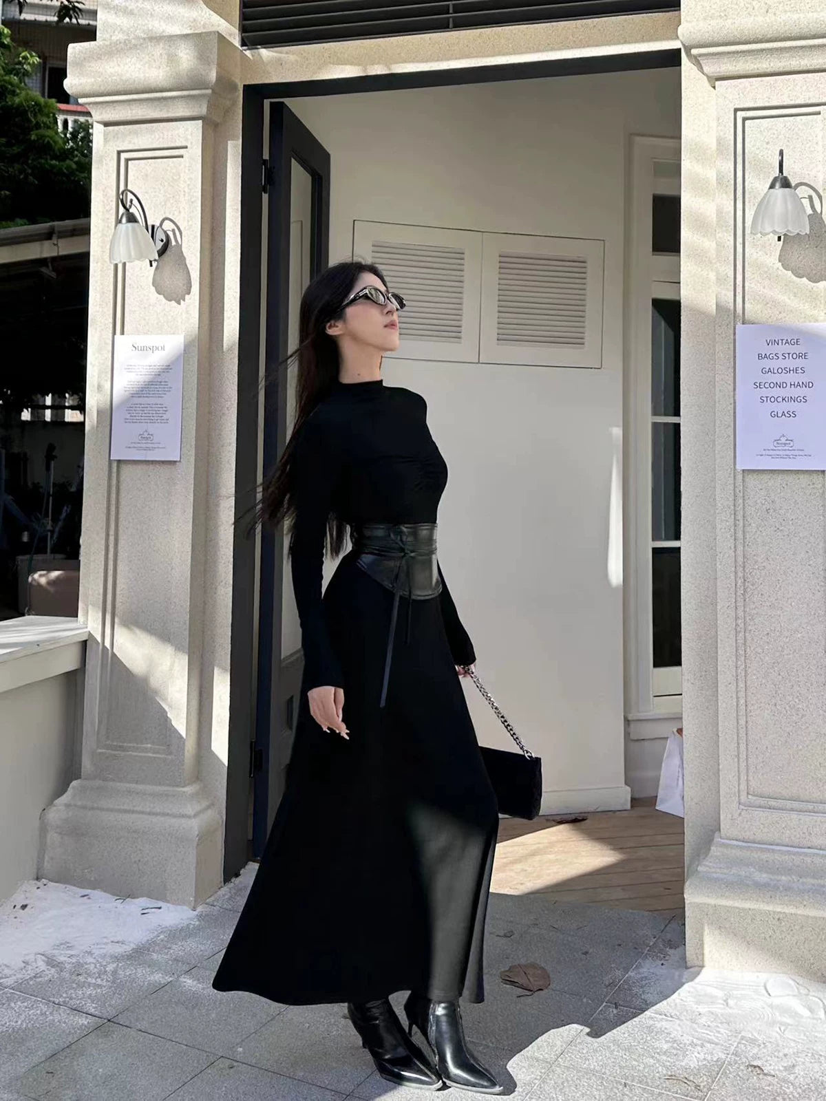 LLROGE Haute Couture Knitted Dress