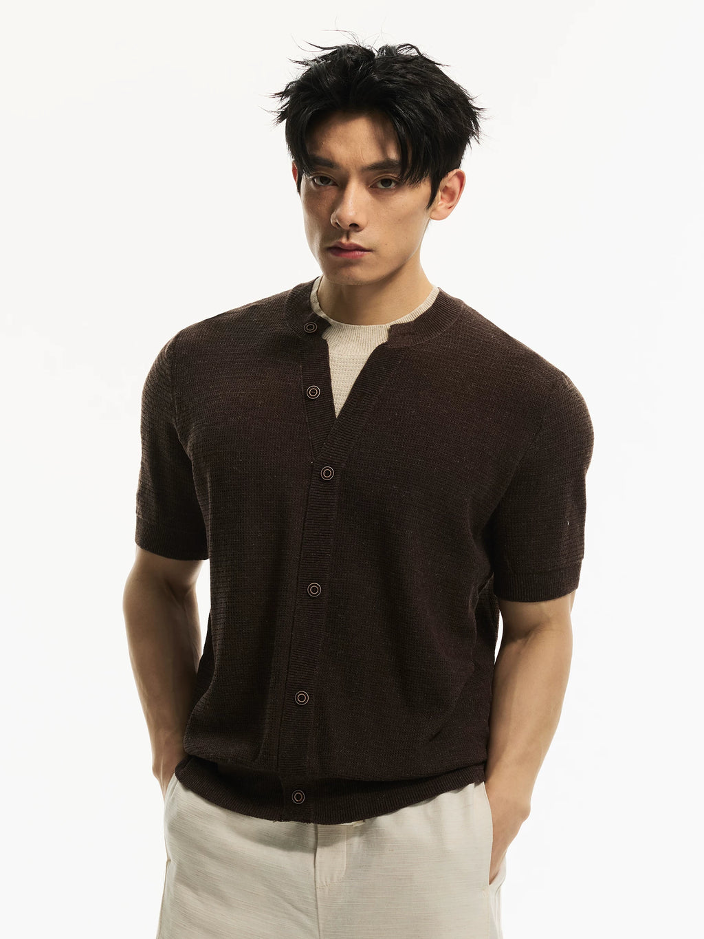 DAY NY Fake Two Casual Versatile Tee