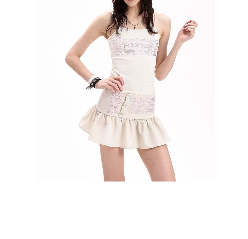 DETW Stretch Slim Knit Sling Vest
