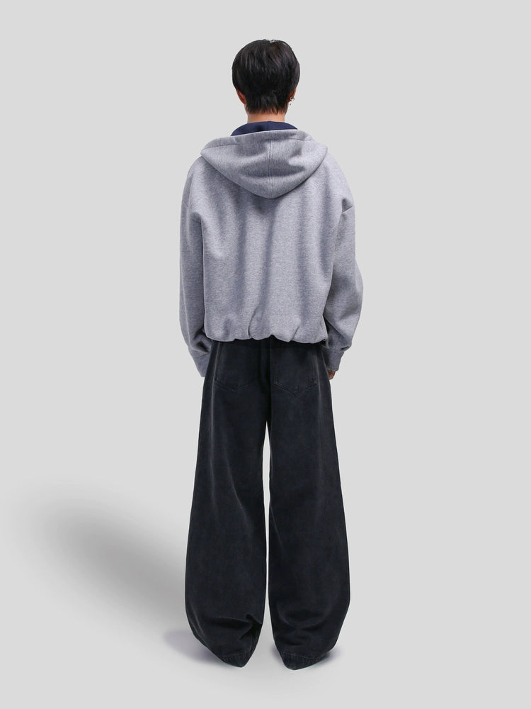 SOUTHFISH A-shaped Straight Slightly Wide-leg Jeans