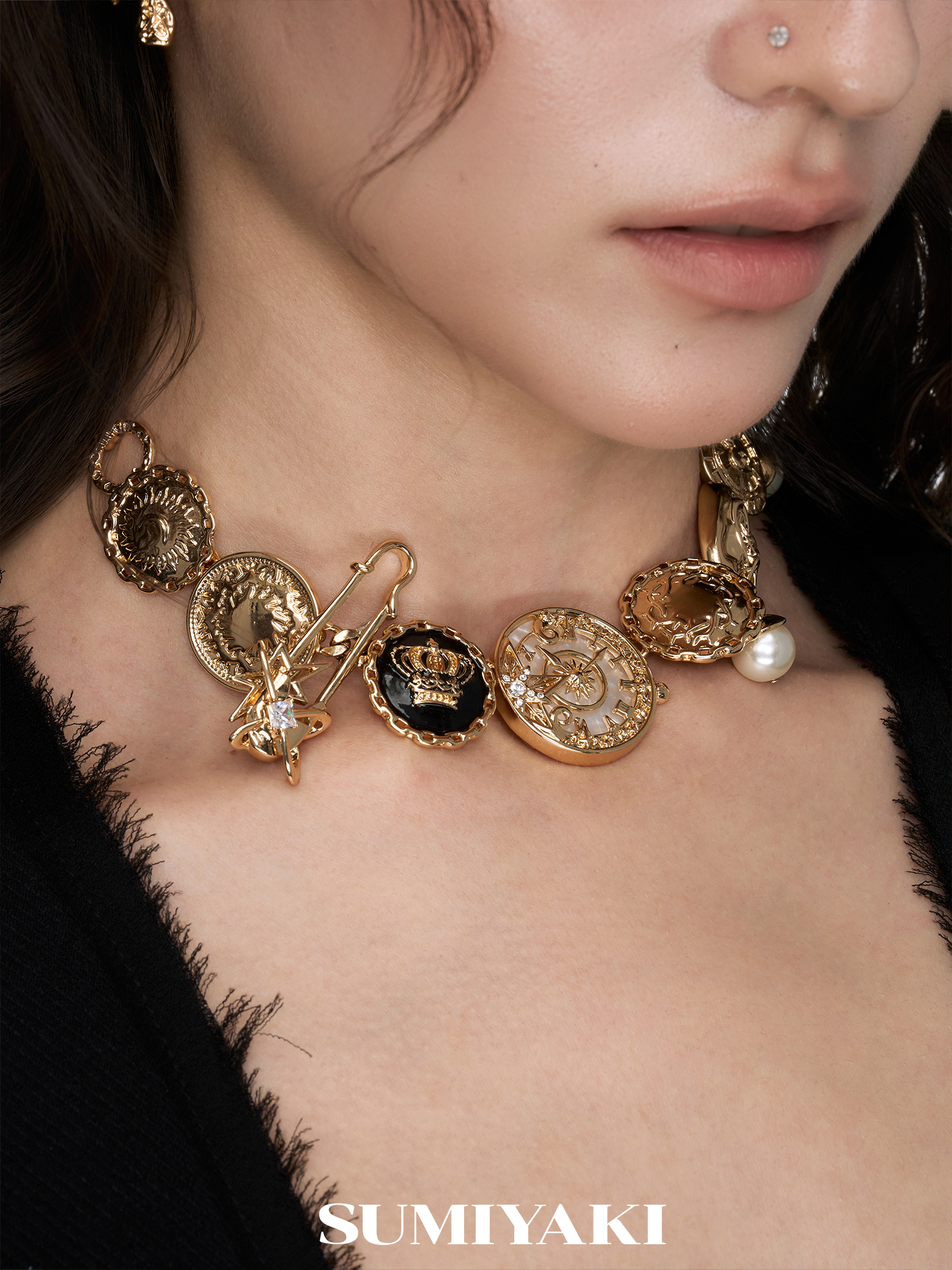SUMIYAKI Vintage Delicate Premium Clavicle Chain