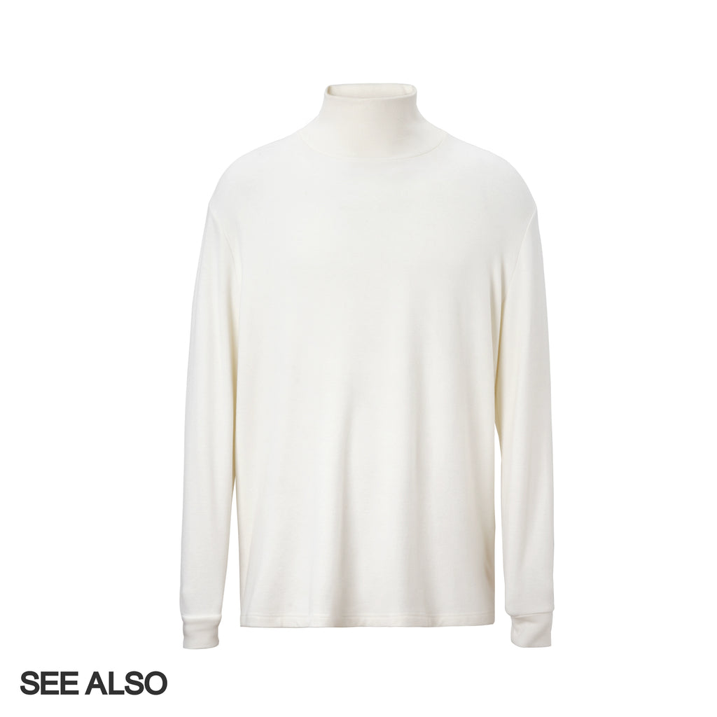 SEEALSO "row wind bulky velvet" 320g keel autumn and winter warm long-sleeved delicate soft bottoming shirt 007