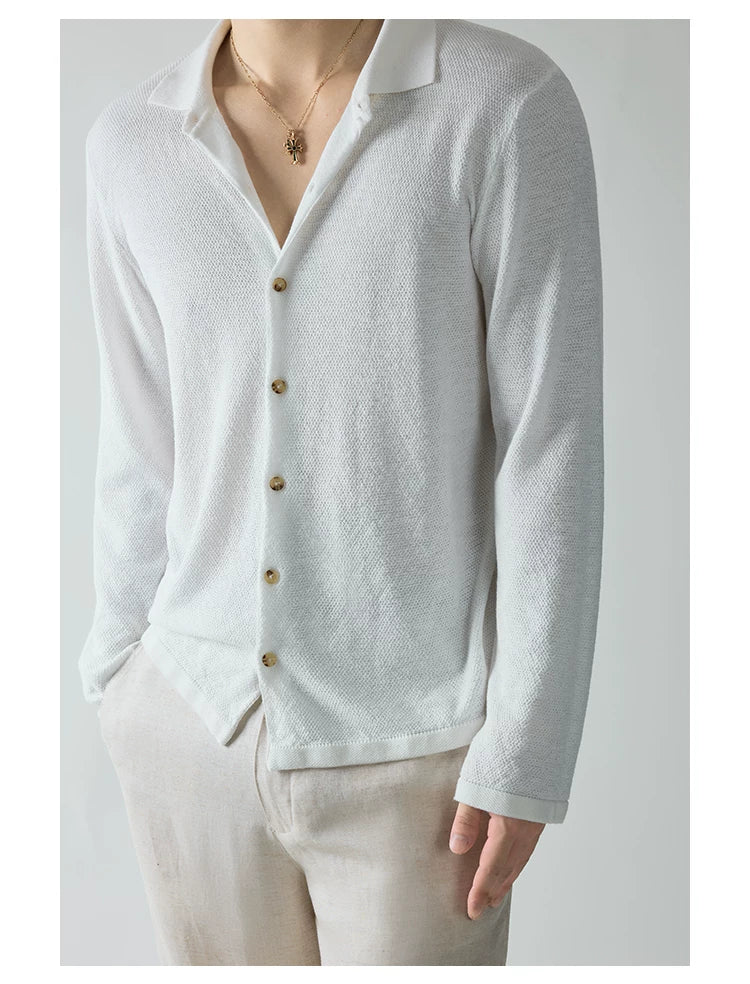 SEE ALSO Thin Long-sleeved Knitted Shirt