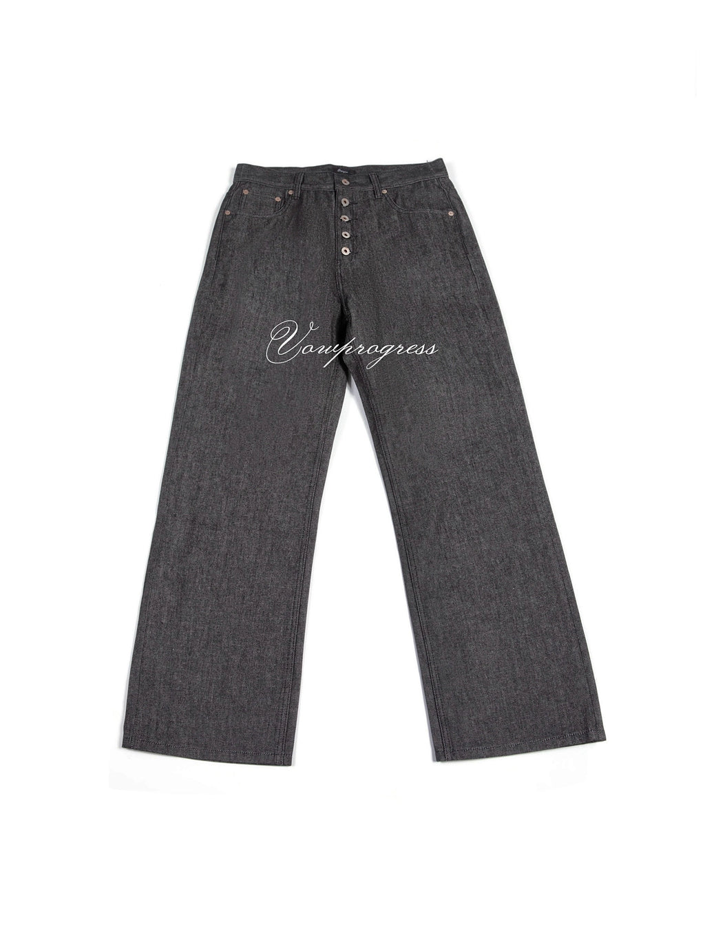 VOWPROGRESS Five-button Primary Color Jeans