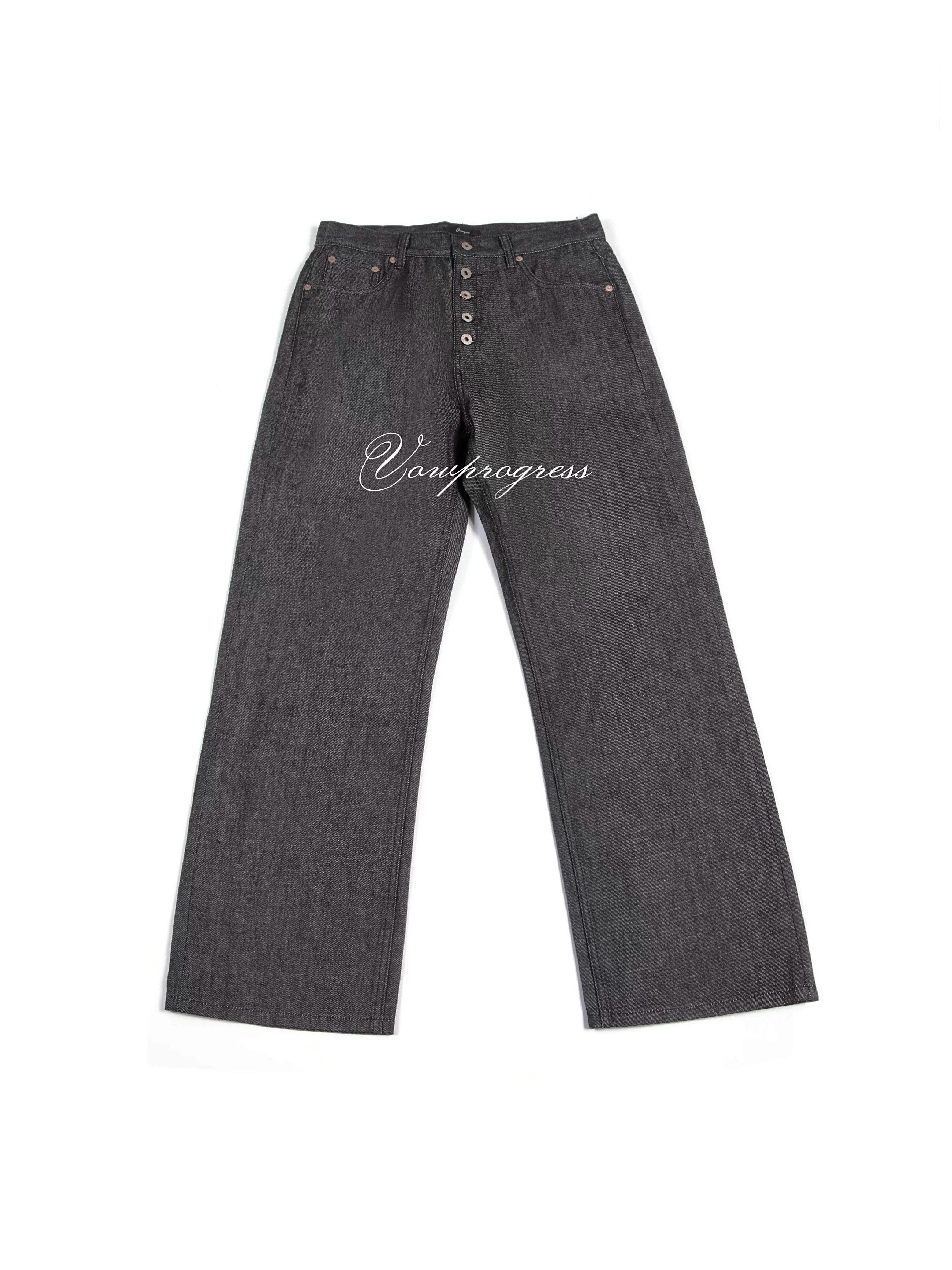 VOWPROGRESS Vintage Five-button Jeans