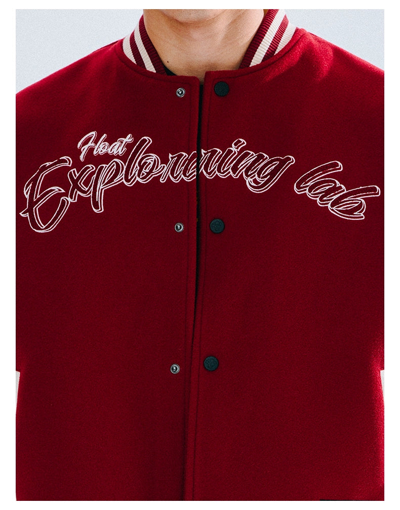 FLOAT Vintage Loose Contrasting Embroidered Jacket