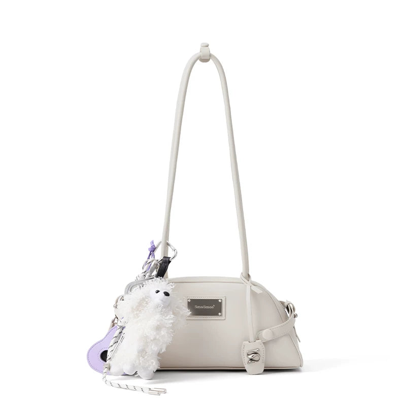 SmoSmos Original Design Bowling Leather Bag