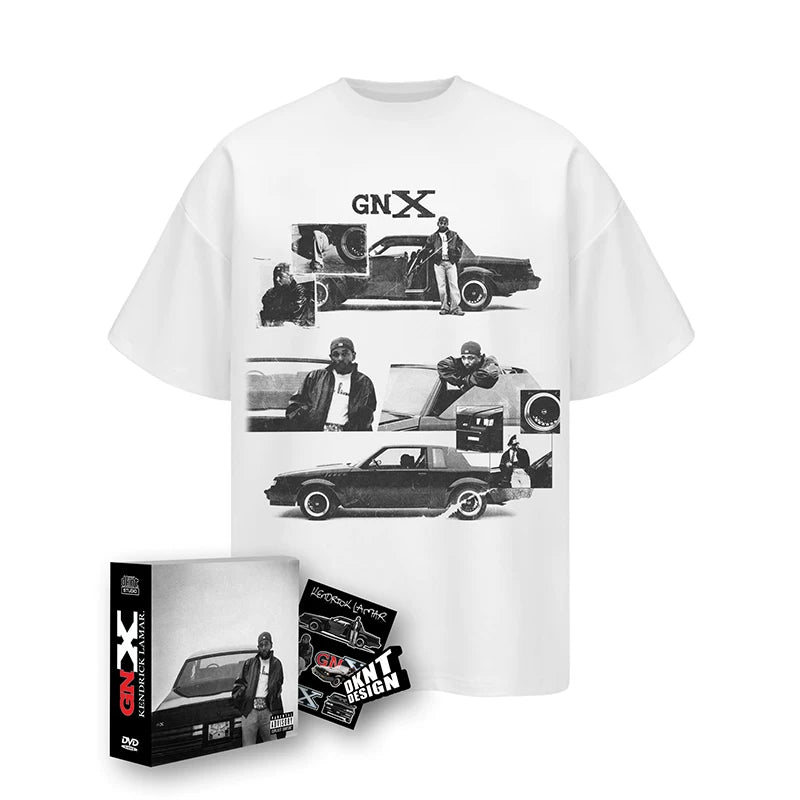 DKNT Graffiti Loose Casual Tee