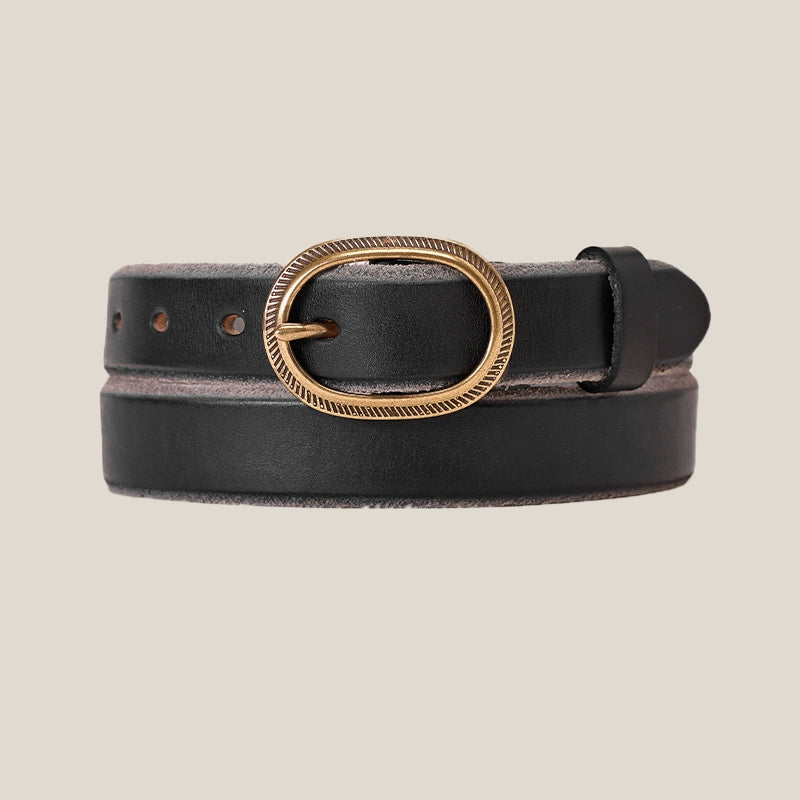 CULTUM Genuine Leather Retro Versatile Rough Edge Old Belt