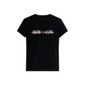 FUNKYFUN Printed Front Shoulder Thread Elastic Tee