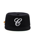 6CRAYON Casual Versatile Letter Embroidered Flat-brimmed Baseball Cap