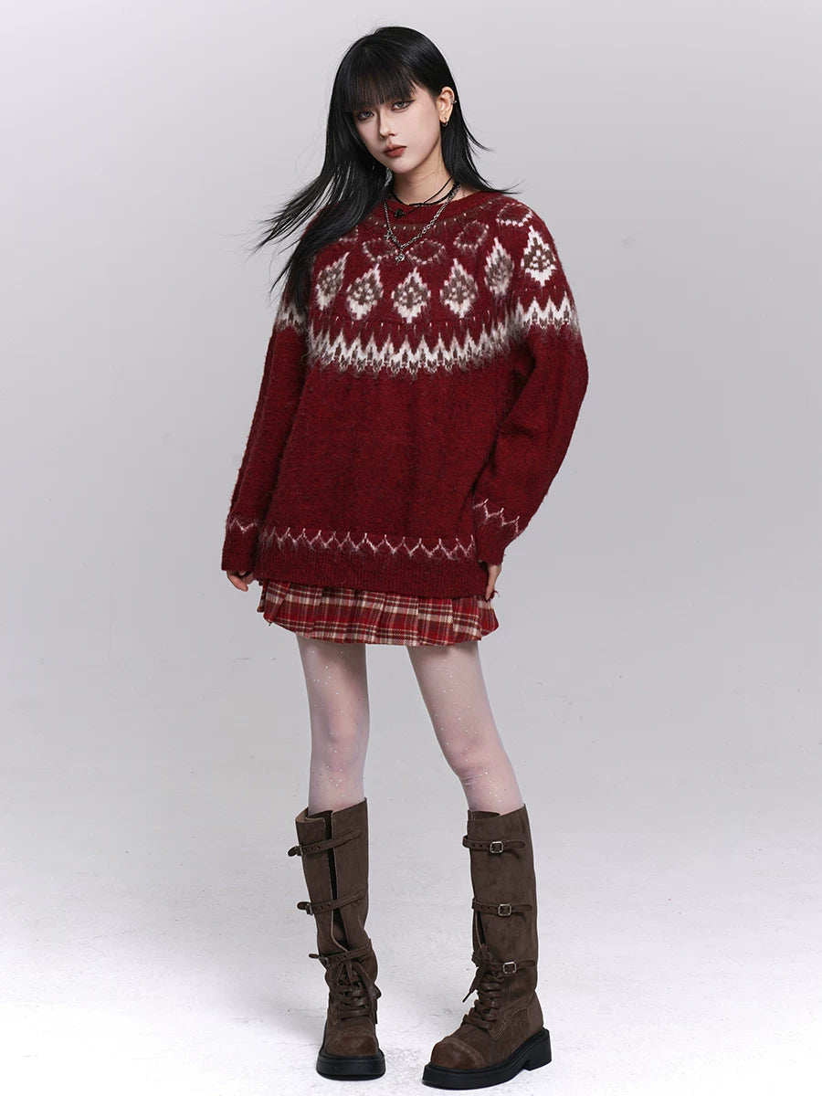 Ladyghost Korean Lazy Casual Sweater