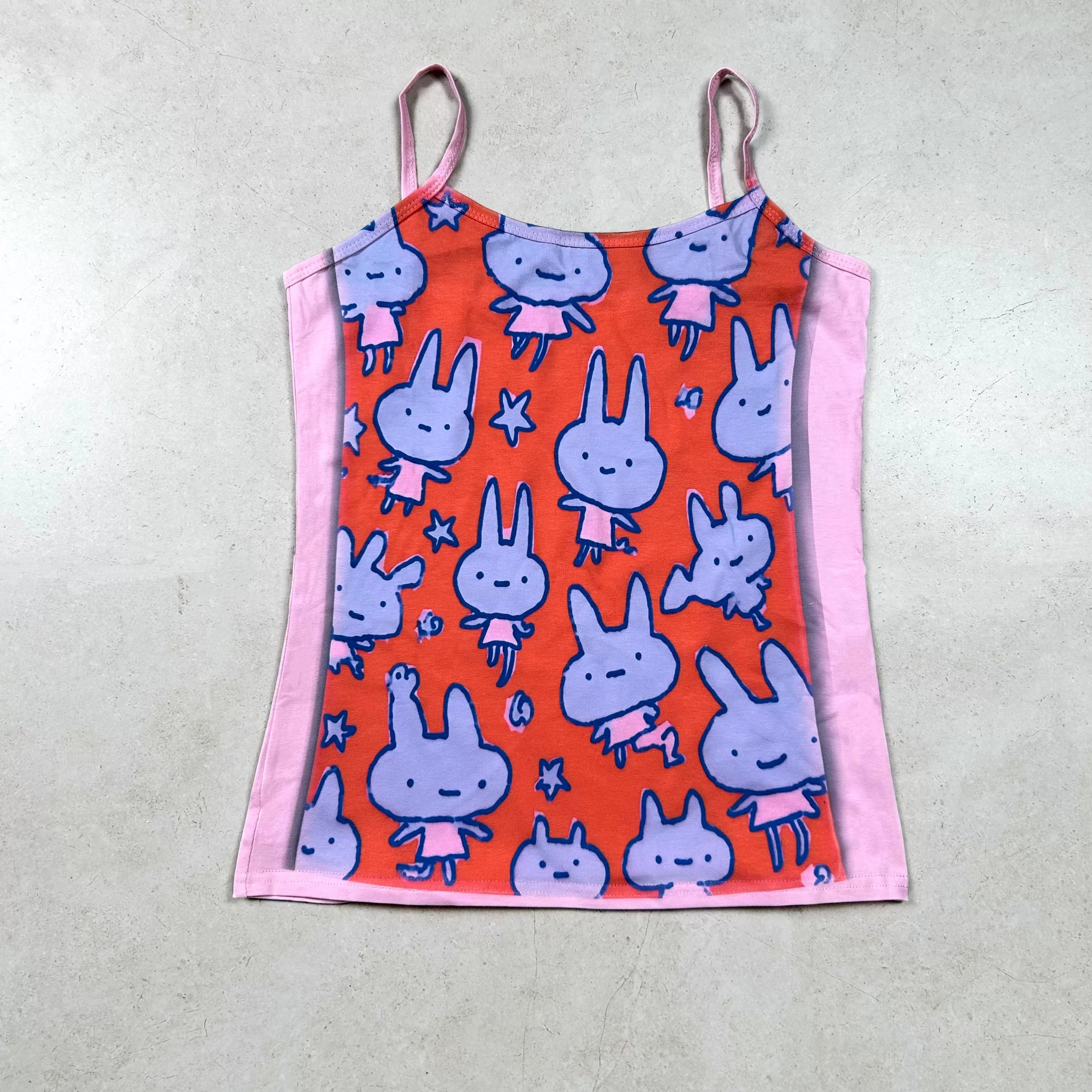 WEBBAR Faceu Rabbit Print Sling