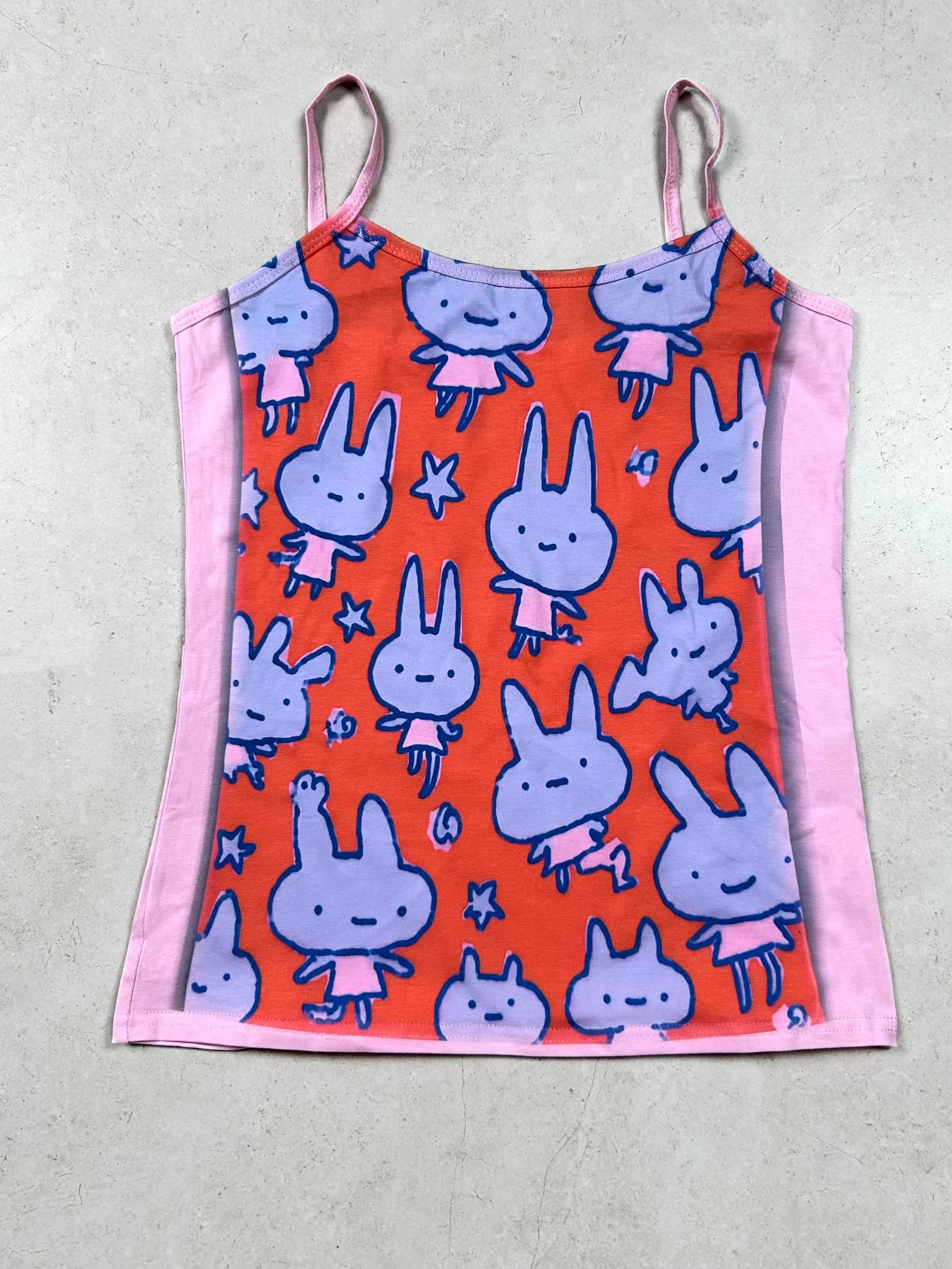 WEBBAR Faceu Rabbit Print Sling