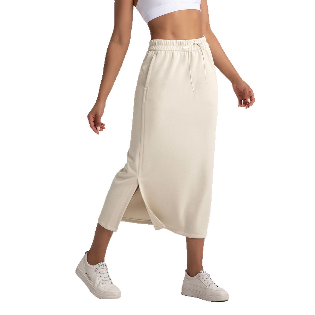 Athena Lulu High Waist Naked Sports Yoga Split Dress
