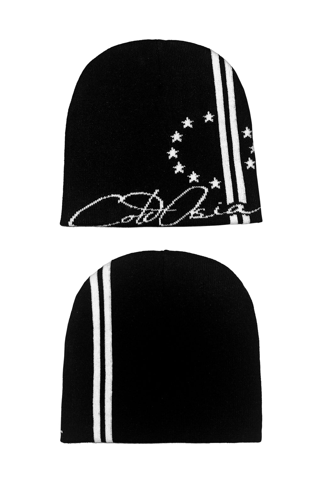 ColdAsia Star Striped Niche Knitted Wool Hat