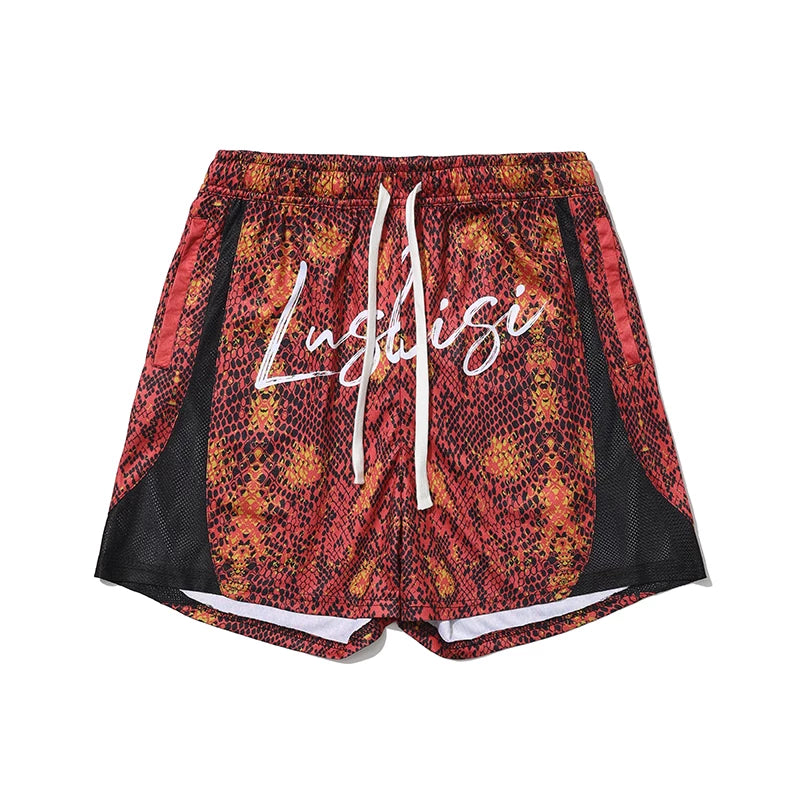 LUSHISI Breathable Moisture Wicking Sports Shorts