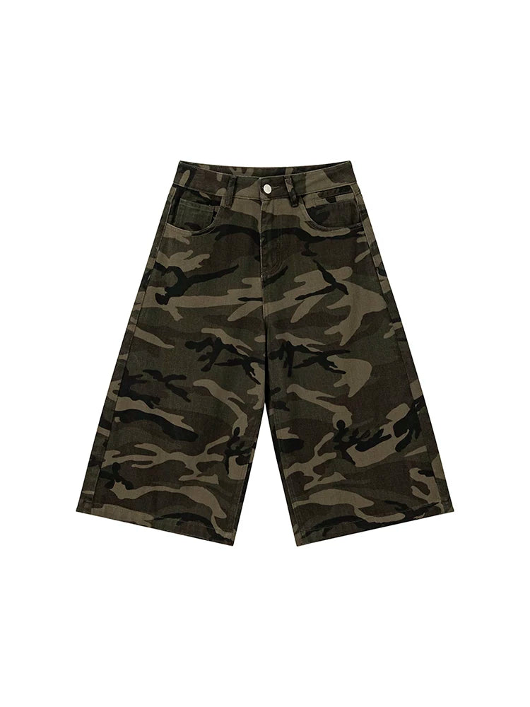 KANO Retro Pouch Camouflage Jeans