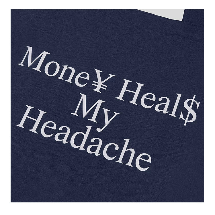 HEADACHE Casual Simple Canvas Bag