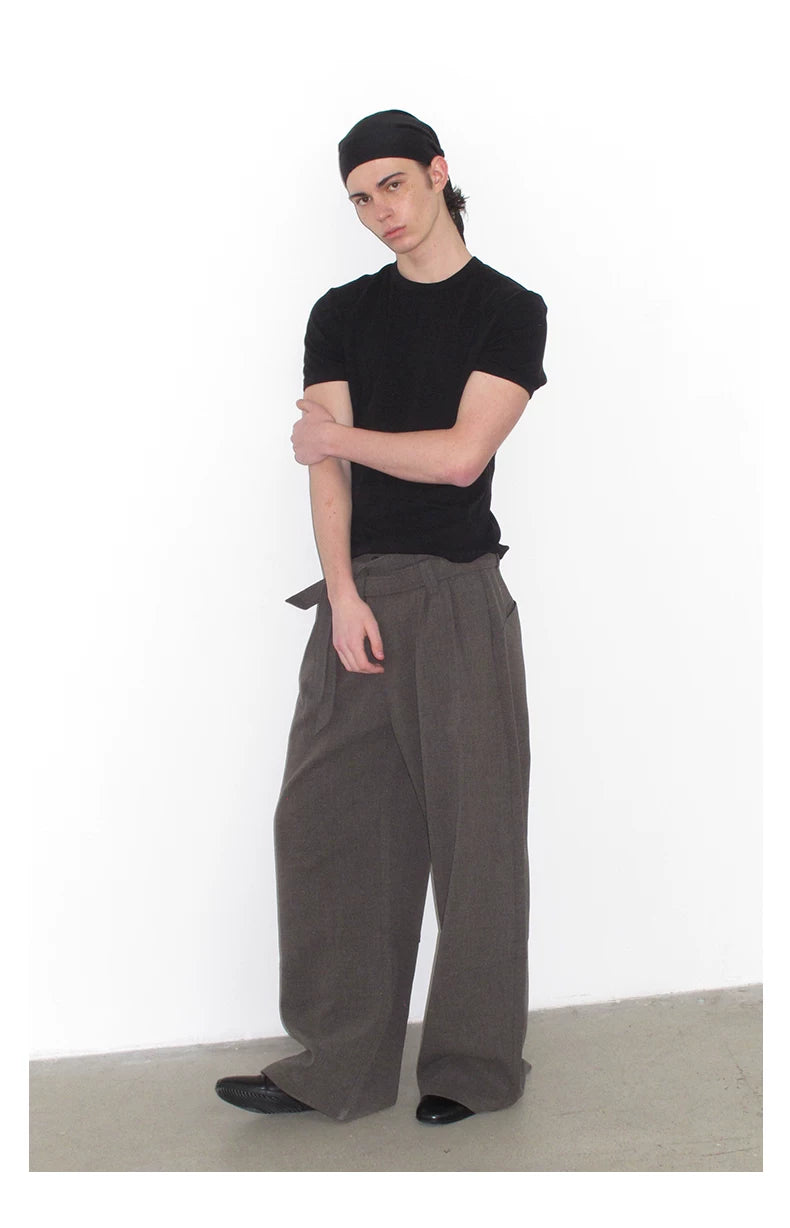 NOT UGLY High Elastic Front Shoulder Casual Tee