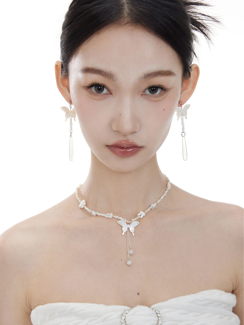 NO SOLUTION Premium Butterfly Earrings