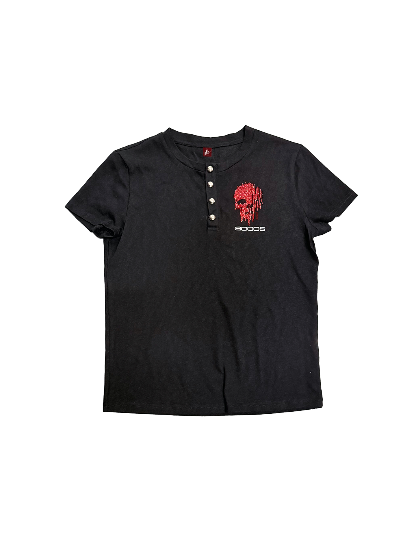 DETW Henry Collar Shoulder Versatile Tee