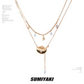 SUMIYAKI Shell Premium Sense Clavicle Chain