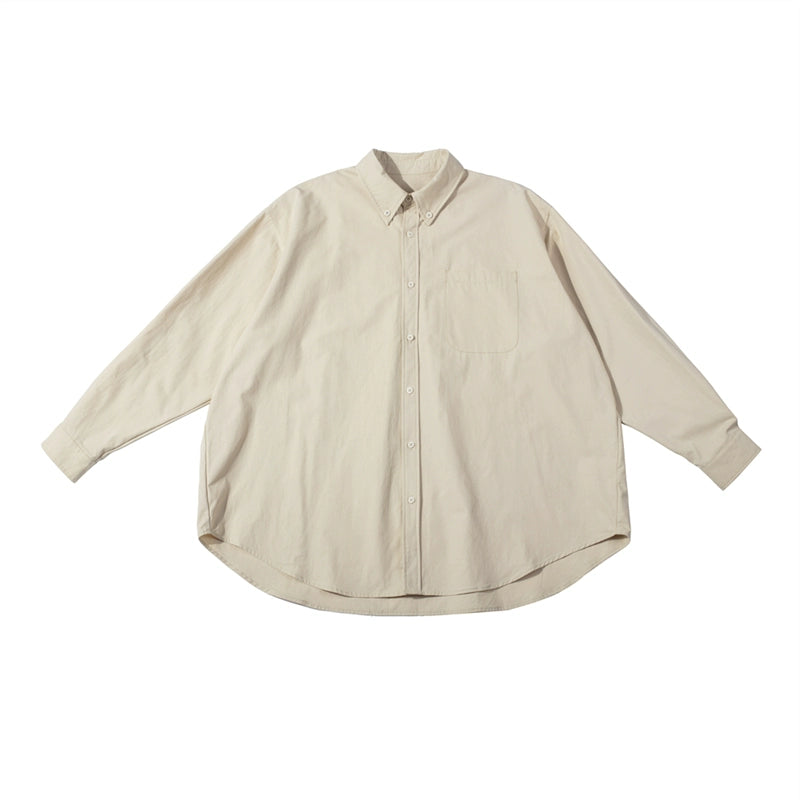NOEAR Loose Silhouette Vintage Shirt