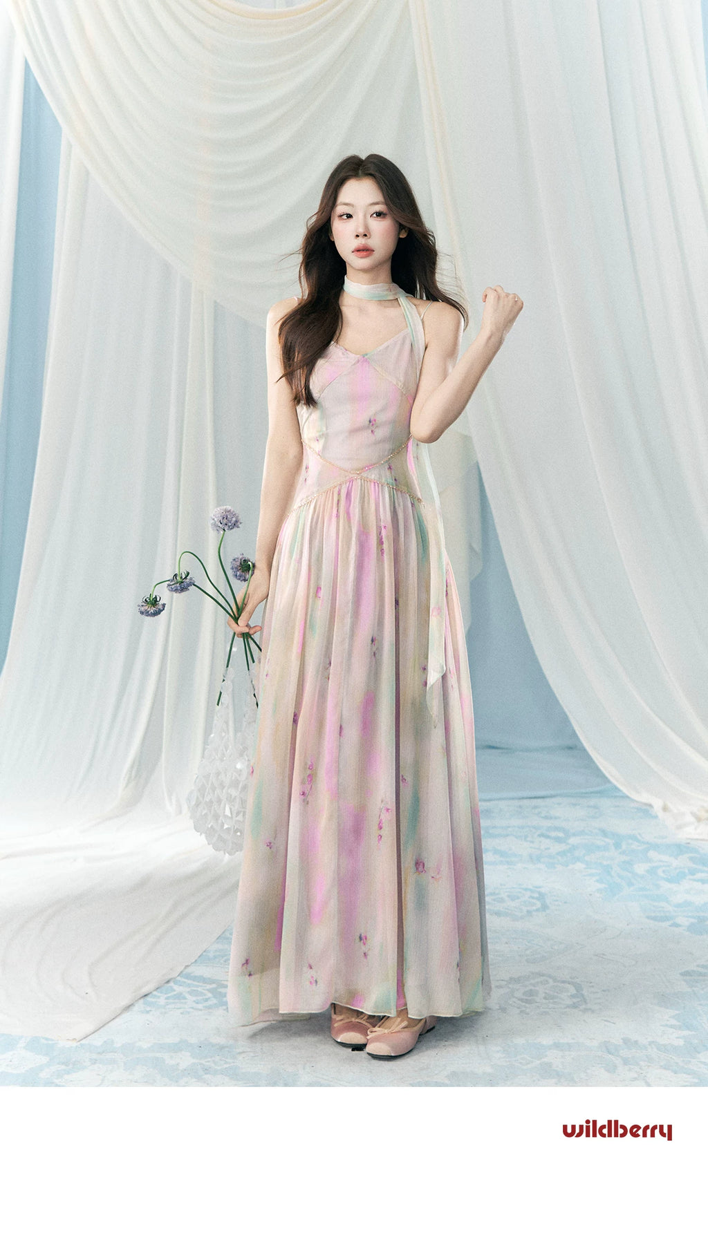 Wildberry Waist Suspender Dress