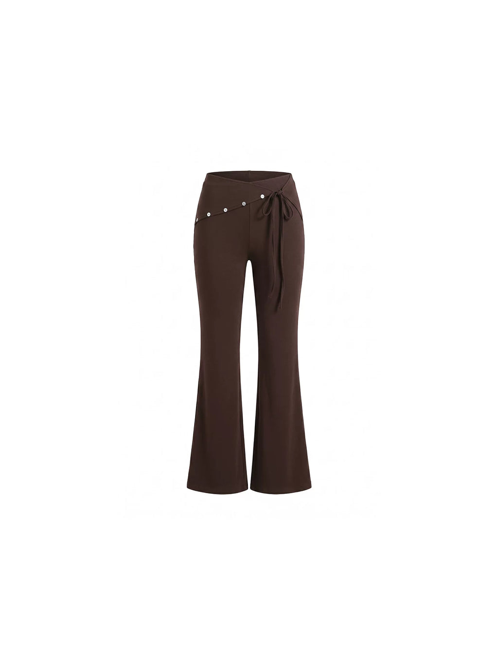 KELIFAN Retro Straight-leg Casual Pants