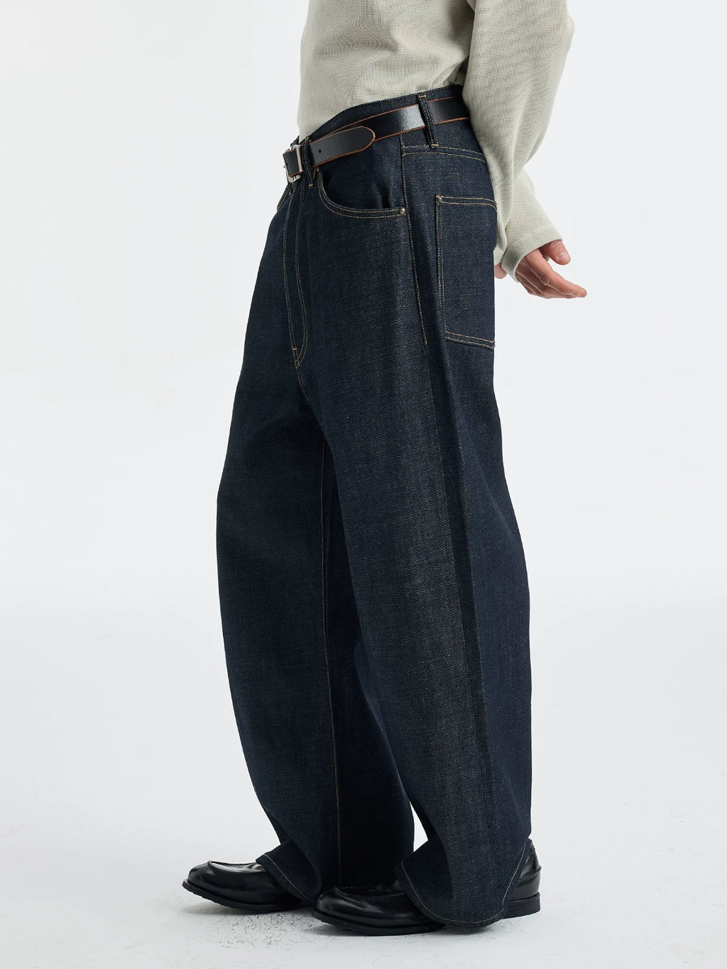 BUTTBILL Vintage Straight Leg Baggy Jeans