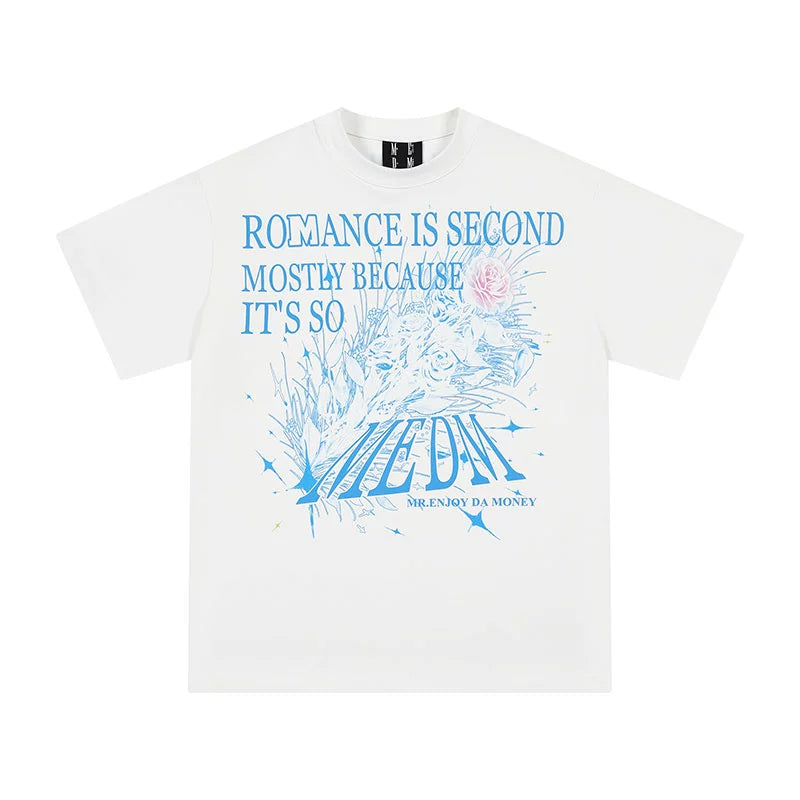 MEDM Crystal Rose Loose Tee