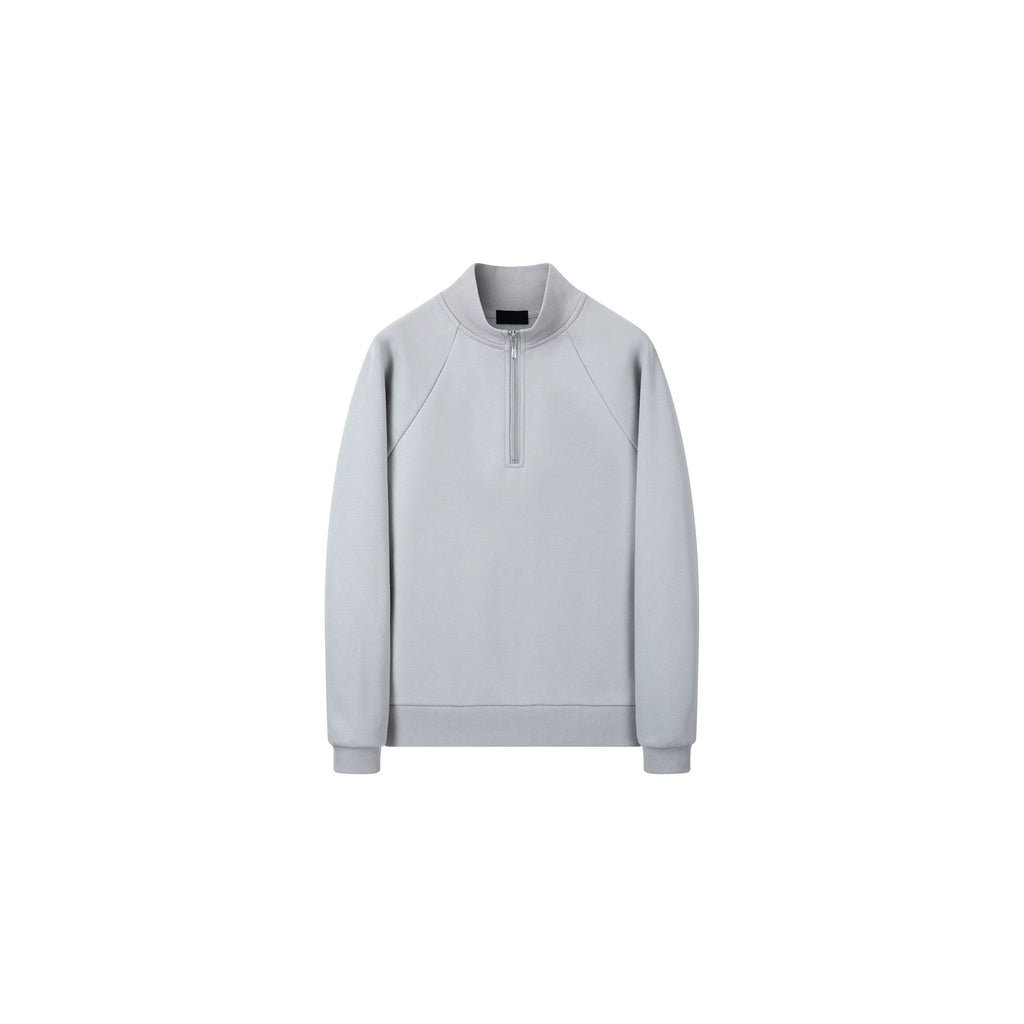 PLUS NO LOGO Half Zip Shoulder Sweater