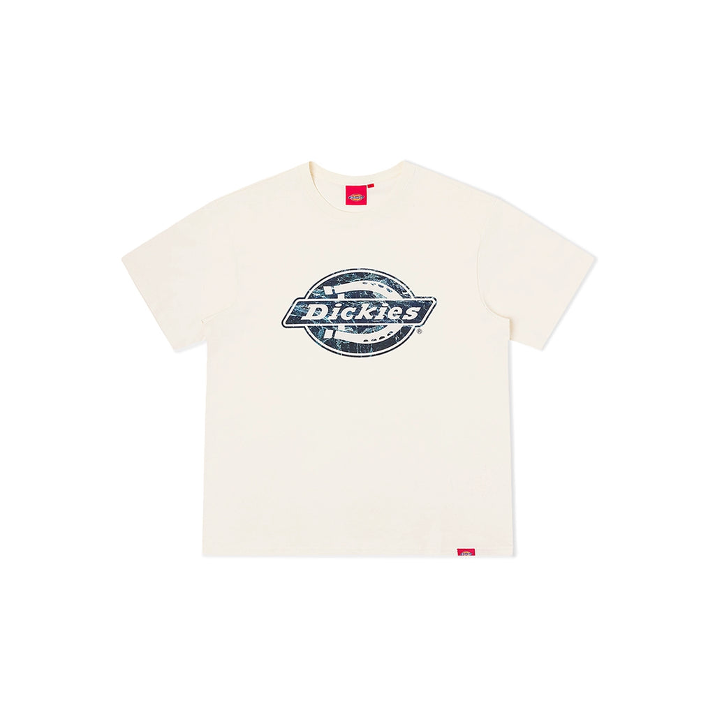 Dickies Marble Texture Large LOGO Printing Loose Tee