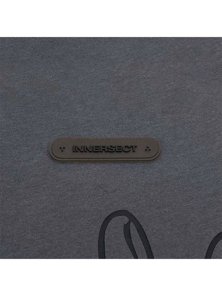INNERSECT Simple Trendy Brand Loose Casual Tee