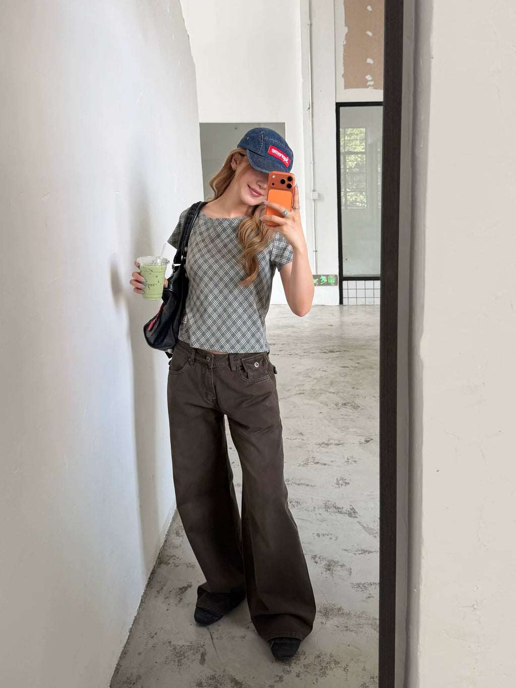 CCYE Low-rise Straight-leg Simple Casual Pants